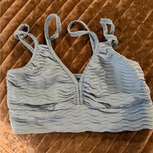 Booty by Brabants Textured Blue Top